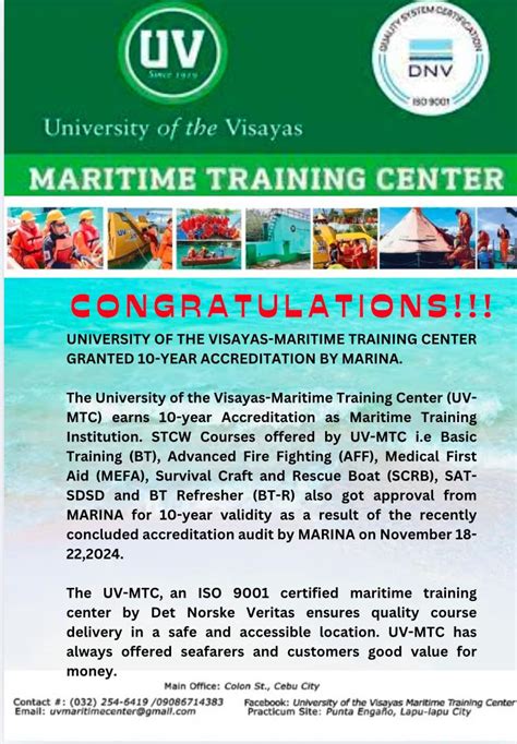 maritime schools in cebu|University of the Visayas Maritime Training Center.